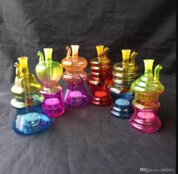 A variety of sand core hookah glass bongs accessories , Glass Smoking Pipes colorful mini multi-colors Hand Pipes Best Spoon glass Pipes