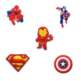 50PCS Avengers Infinity War-17 Shoe Charms Shoes Accessories Kids Gifts