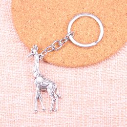 53*23mm giraffe deer KeyChain, New Fashion Handmade Metal Keychain Party Gift Dropship Jewellery