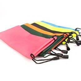 Colourful Sunglasses Pouch Soft Waterproof Sunglass Bag Portable Drawstring Eyeglasses Cases Cellphone Jewellery Pouch Bag Package