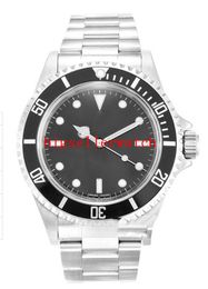 Ceramic Bezel Chrono Date Stainless Steel Men's Sport Watches Do Watches Mens 14060m Black No Date Watches Glide Lock Clasp C265t