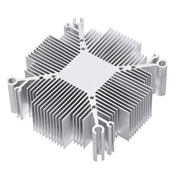 90mm*90mm*30mm 20w-100w Pure aluminium heatsink cob led radiator multichip led cooling DIY Led Light fixtures