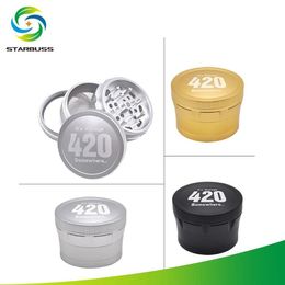 A New Type of Air Aluminium Smoke Grinder with 63mm Diameter and Four Layers of Metal Smoke Grinder