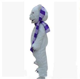 2019 professional Make make-up animal cartoon costumes performance props costumes stage white bear zombie bear mascot adult size