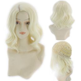 Gold Curly Synthetic Wigs Wholesale