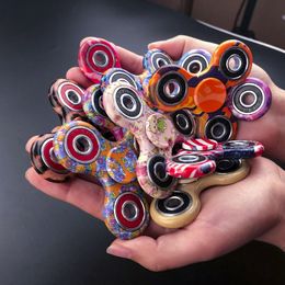 Aluminium alloy Finger Gyro Relief Mini EDC Hand Spinner Finger Child Toy Good Choice For Decompression Anxiety Finger Toys For Killing Time