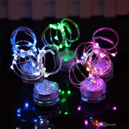 2M 20 LED CR2032 Battery waterproof String Lights for Xmas Party Wedding Decoration Christmas submersible Fairy Lights