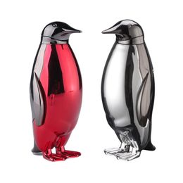 New Lovely Mini Gas Lighter Creative Penguin Shaped Personality Lighters Butane Flame For Cigarette Home Decoration Collection