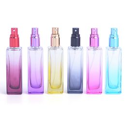 20ml Glass Empty Perfume Bottle Nebulizer Spray Fill Bottle Perfume Box Travel Portable Fast Shipping F1933