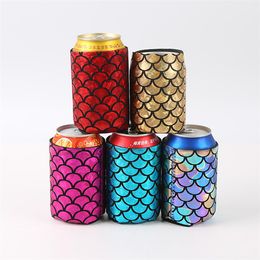 Diving Material Milk Tea Coffee Cup Set Coke Cup Set Portable waterproof beverage cans cup sleeve T9I0069