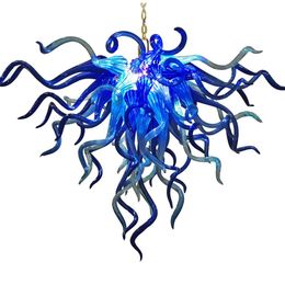 Pendant Lamps Chandeliers Crystals Light Energy Saving Lights Source House Decoration Living Room Lighting Handmade Blown Glass Small Chandelier