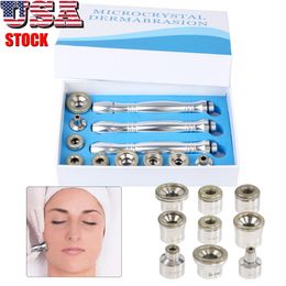 US Ship 9 TIPS 3 WANDS COTTON FILTER diamond peeling beauty machine DIAMOND MICRODERMABRASION tips and wands Skin Care