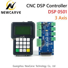 3 axis DSP 0501 control system for CNC router handle remote English version NewCarve CNC DSP Controller