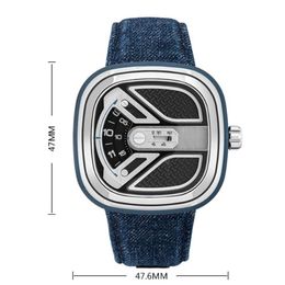 Venda imperdível 2023 Mais recente moda SevenFriday Relógios Marca Wuman Relógio M Série M1/04 Relógio Mecânico Automático Masculino Relógios Masculinos Movimento Miyota