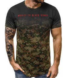 2019 New Brand T Shirts Short Sleeve T-shirt men Camouflage T Shirt Men Tops Tees Quick Drying Military Tshirt Men T317