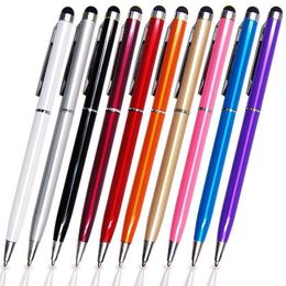 MultiColor Universal 2in1 Capacitive Touch Screen Stylus & Ball Point Pen for iPad iPhone android Phone 220