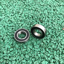 100pcs/lot 6801-2RS 12x21x5 rubber sealed Thin wall deep groove ball Bearing 6801 6801RS 12*21*5 mm