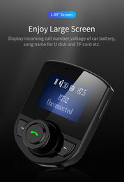 BT52 Car Kit Wireless Bluetooth Wireless Bluetooth MP3 Music Player USB Charger 3.1A