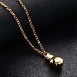 Fashion- Lovely Mini Boxing Glove Necklace Boxing Match Jewelry Cool Pendant For Men Boys