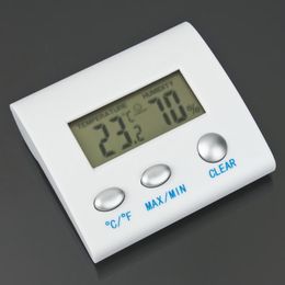 Digital LCD Temperature Humidity Hygrometer Thermometer TL8025 Thermo weather station termometro reloj thermal imager