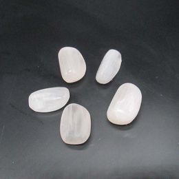 4-5cm Hand polished selenite palm stone healing crystals and stones raw selenite stones