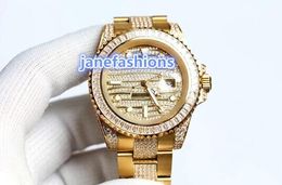 Popular men's boutique watches gold diamond luxury men's watch stainless steel waterproof watches automatic sports watches