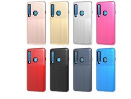 Metal Brushed Texture] Heavy Duty Hybrid Dual Layer Full-Body Shockproof Protective for Samsung Galaxy Note8/Note9/A5/A7 2018/S9/S8/J1