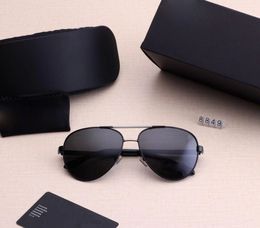 Luxury-NEW Luxury sunglasses round shape fashion vintage summer style women brand designer come with case