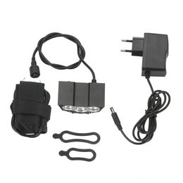 Torches X3 waterproof mini Led Bicycle Light Headlight XM-L LED Bicycle Bike Light Headlight+Charger+Battery Pack 2500ML