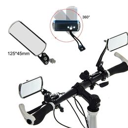 New Aluminium Alloy Bicycle Rearview Mirror Adjustable Handlebar Bike Accessories Parts For Road Mountain Bike Free Shipping