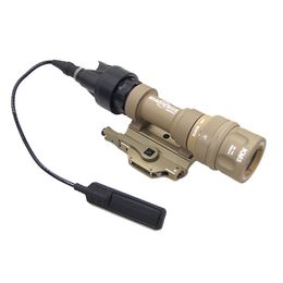 Tactical SF M952V LED White Light Hunting Flashlight 400 Lumens Output Full Aluminum Construction With M93 QD Mount