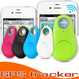 Smart Bluetooth 4.0 Tracker GPS Locator Itag Alarm Wallet Finder Key Keychain Itag Pet Dog Tracker Anti Lost Child Car Phone Remind in Retail Box or OPP Bag