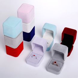 The Velvet Ring Pendant Box Jewelry Box Organizer Display Storage Case