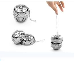 Stainless Steel Egg Shaped Egg-shapedStainless steel egg shaped teap Tea Balls Teakettles Infuser Strainer Locking Spice