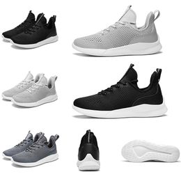 Women Mens Jogging Running Shoes Black White Grey Mesh Breathable Sports Sneakers Mens Trainers Homemade brand Made in China size 39-44
