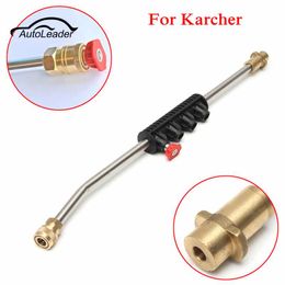 Freeshipping Universal High Pressure Car Washer Metal Jet Lance Nozzle with 5 Quick Nozzle Tips For Karcher K2 -K7