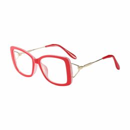 Wholesale-Frame Vintage Optical Glasses Clear Lens Spectacles Women Outdoor Anti-UV Personality Eyeglasses