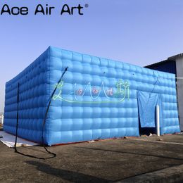 Hot selling Customised marquee Blue/white/Green inflatable party tent rental airblown party tents with great price