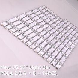 Freeshipping LED Backlight Lamp strip 12leds For LG 55