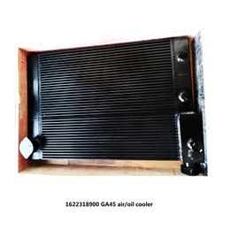 OEM 1622318900(1622 3189 00) black plate fin aluminum oil cooler radiator air cooler for GA30-45