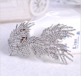 Bridal hair accessories rhinestone bridal tiara fashion hair comb bridal Jewellery wedding wedding accessories