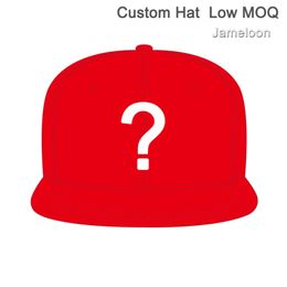 Baseball cap small MOQ wholesale 10 pcs free sending trucker golf tennis hiphop tourist full closer custom snapback Customised hat