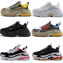 2019 Triple S vecchio papà scarpe da uomo hommes hombre zapatillas sneakers triplicatore chiare chaussures sole retrò donne Scarpe zapatos formatori