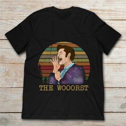 Jean Ralphio The Wooorst Vintage Graphic T Shirt Black Navy Cotton Men Tee Top