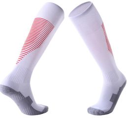 Best Adult children non slip over knee football sock thickened towel bottom long tube socks comfortable resistant sports kids fitness yakuda