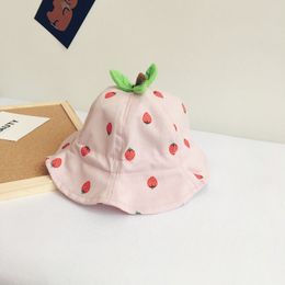 Feitong Sun Cap Adult Women Men Strawberry Corduroy Fisherman Hat Sunscreen Outdoors Chalas De Verano