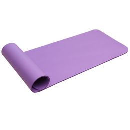 15mm thick NBR non slip Yoga Mat / fitness mat with package bag 183x61x1.5 (CM) Purple