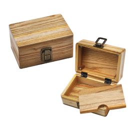 Hot Seller Wood Stash Box With Rolling Tray wood Cigarette Operating Table Cigarette Box Double Cover Camphor Tray Free Shipping
