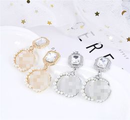 Fashionable joker pearl earrings female high-grade earrings earrings pendant small ornaments