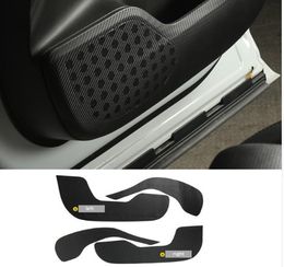 100% High quality Car accessories Car Door protection Carbon Fibre sticker Cover Car-styling For Jaguar F-Pace X761